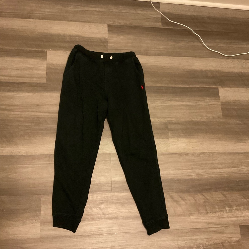 Black & Red Polo Sweatsuit, Large